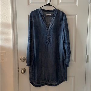 Kenneth Cole Reaction long sleeve denim dress!